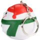 Custom Snowman Ball Keychain Stress Toys