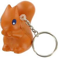 Logo Squirrel Keychain Stress Toys