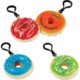 Marketing Squishy Donut Clip-On Keychains