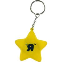 Promotional Star Stress Ball Key Chains