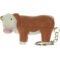 Customized Steer Stress Reliever Keyrings