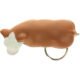 Customized Steer Stress Reliever Keyrings
