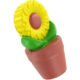 Promotional Sunflowers in Pot Stress Ball