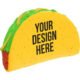Printed Taco Stress Balls