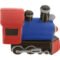 Imprinted Talking Train Stress Relievers