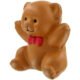 Printed Teddy Bear Stress Toys