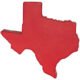 Promotional Texas Shaped Stress Relievers