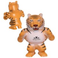 Customized Tiger Mascot Stress Balls