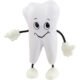 Custom Tooth Man Figure Stress Toys