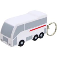 Logo Tour Bus Keychain Stress Toys