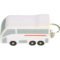 Logo Tour Bus Keychain Stress Toys