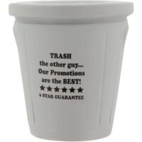 Promotional Trash Can Stress Balls