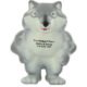 Custom Wolf Mascot Stress Balls