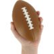 Customized XL Football Stress Relievers