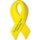 Advertising Yellow Award Ribbon Stress Relievers