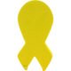 Advertising Yellow Award Ribbon Stress Relievers