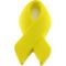 Advertising Yellow Award Ribbon Stress Relievers